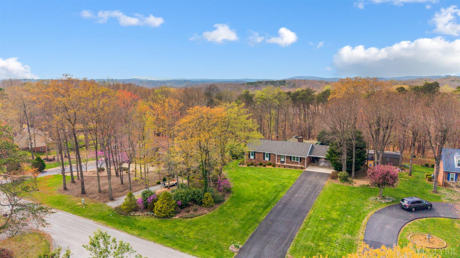 129 Quail Ridge Drive Altavista, VA 24517 - Photo 68 of 76 a view of an outdoor space and a yard