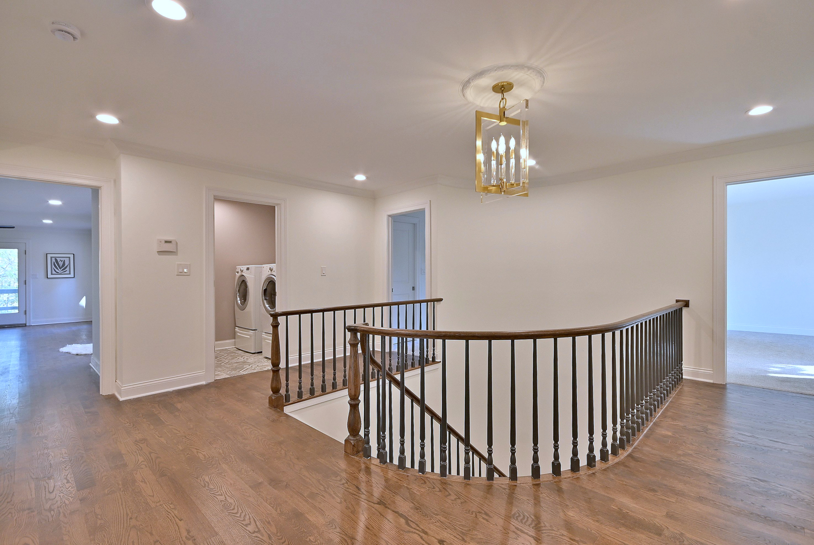 13 Woodgate Drive Burr Ridge, IL 60527 - Photo 30 of 46 a view of hallway with wooden floor