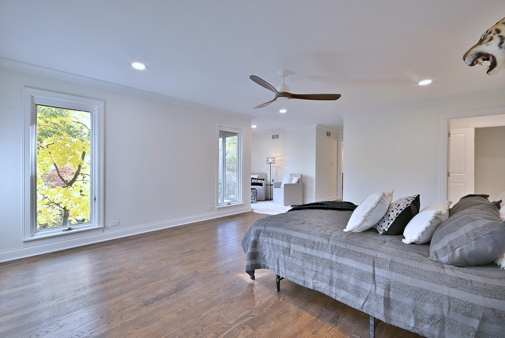 13 Woodgate Drive Burr Ridge, IL 60527 - Photo 35 of 46 a bedroom with a bed and a window