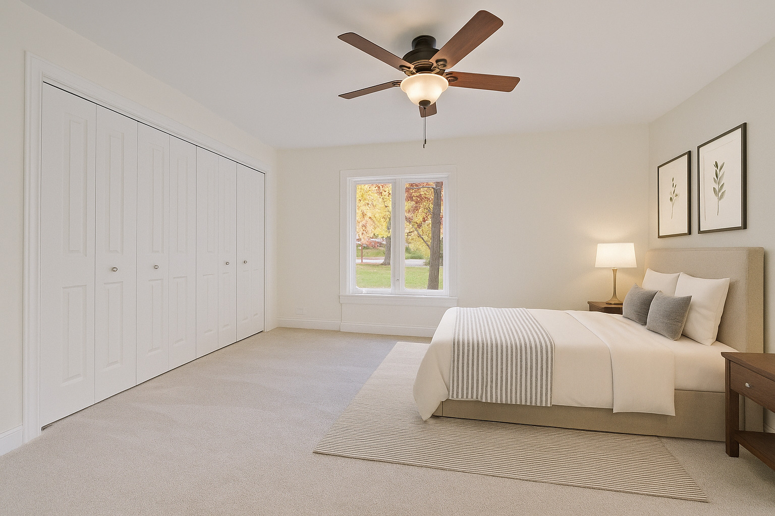 13 Woodgate Drive Burr Ridge, IL 60527 - Photo 38 of 46 a bedroom with a large bed and a window