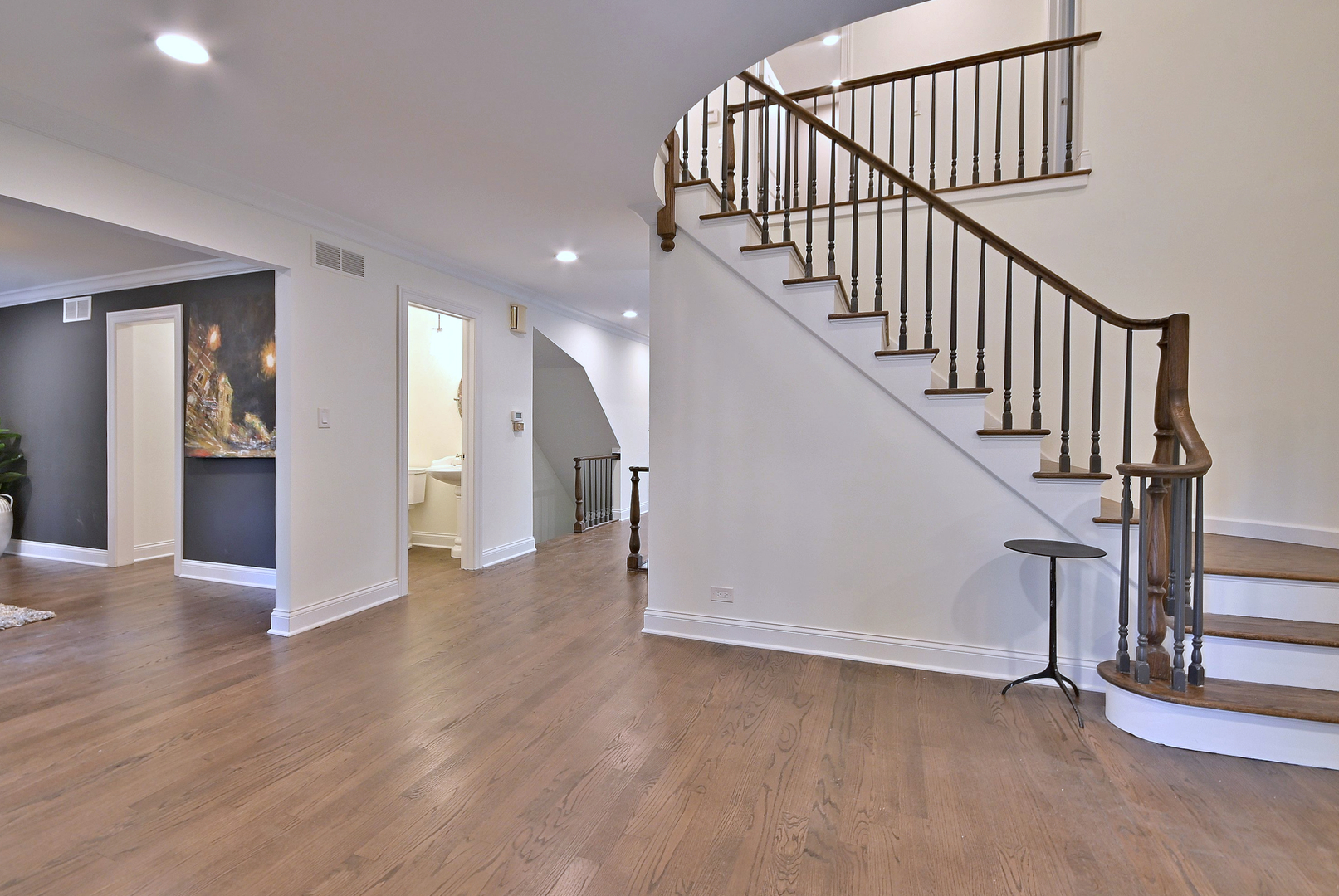 13 Woodgate Drive Burr Ridge, IL 60527 - Photo 4 of 46 a view of entryway and hall with wooden floor