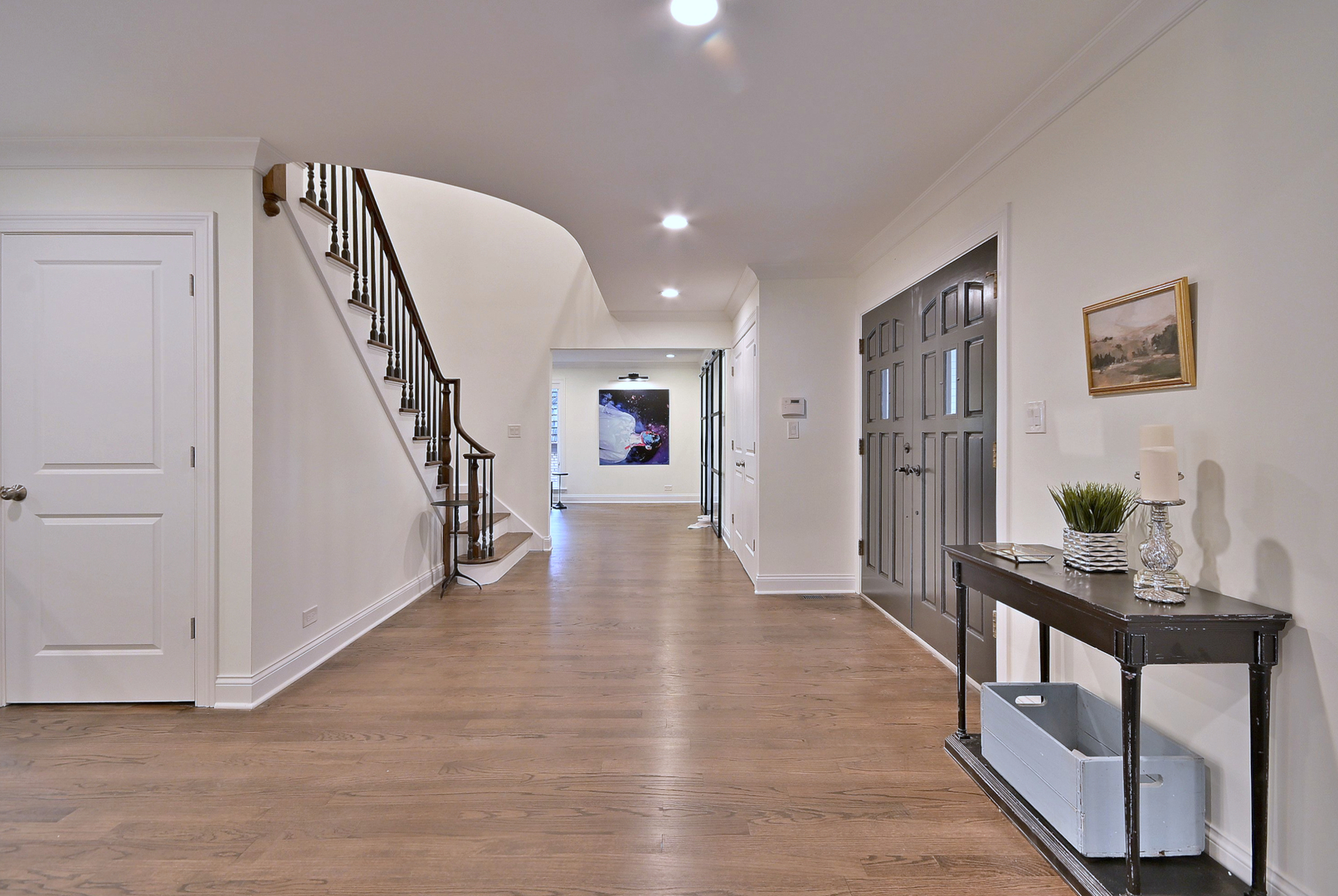13 Woodgate Drive Burr Ridge, IL 60527 - Photo 6 of 46 a view of a livingroom with furniture and stairs
