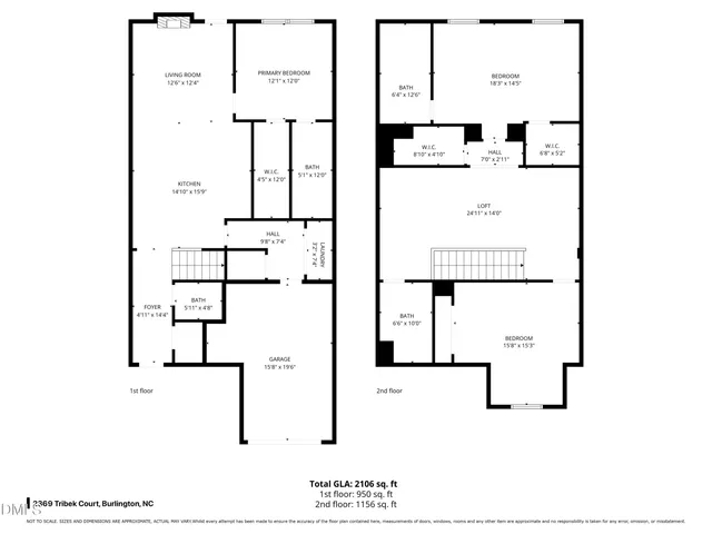 $367,500 | 2369 Tribek Court, Burlington, NC 27215
