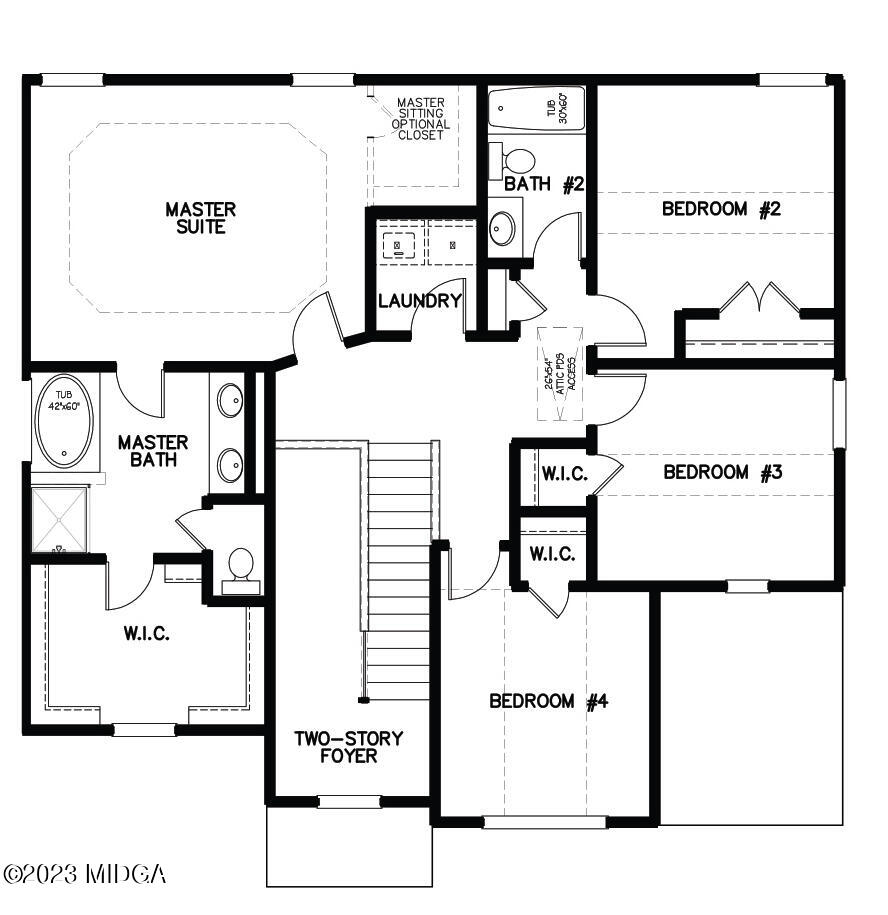 155 Cherokee Rose Drive Jackson, GA 30233 - Photo 5 of 32 a picture of a floor plan