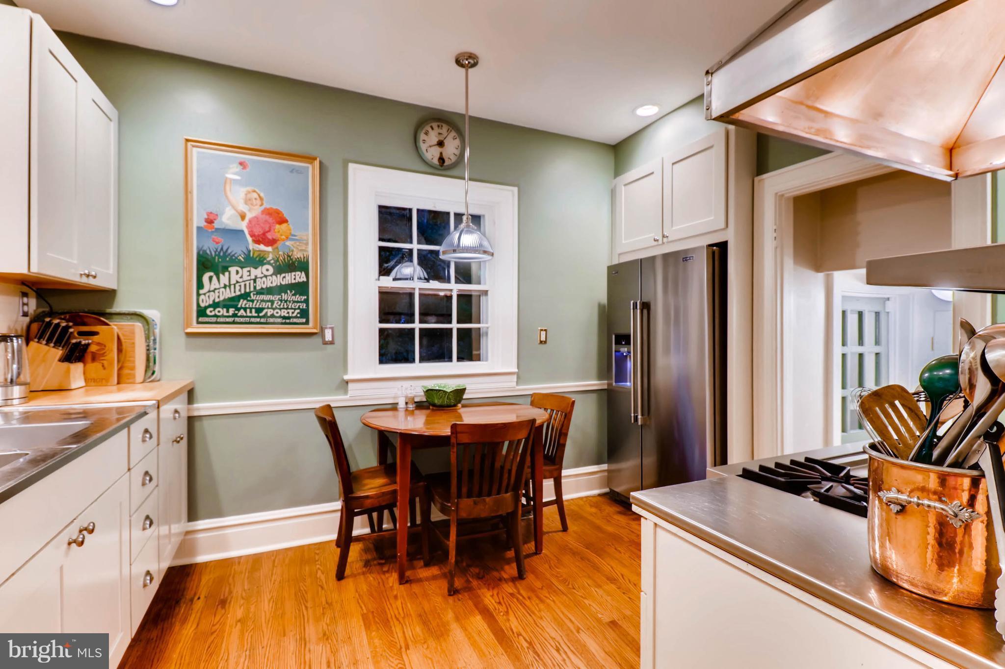 17 Elmwood Road Baltimore, MD 21210 - Photo 11 of 30 Kitchen w/Stainless Counter Tops