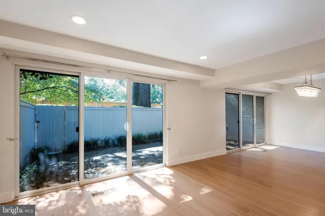 a view of a livingroom with a porch