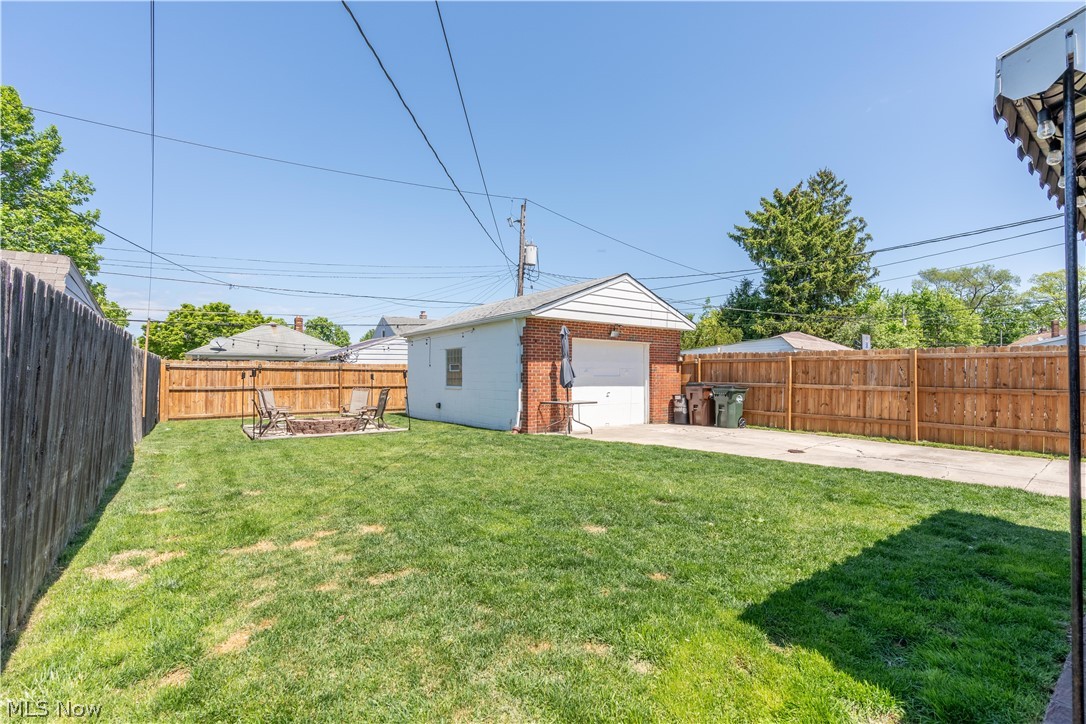 8320 Ackley Road Parma, OH 44129 - Photo 32 of 36 View of yard featuring a patio area
