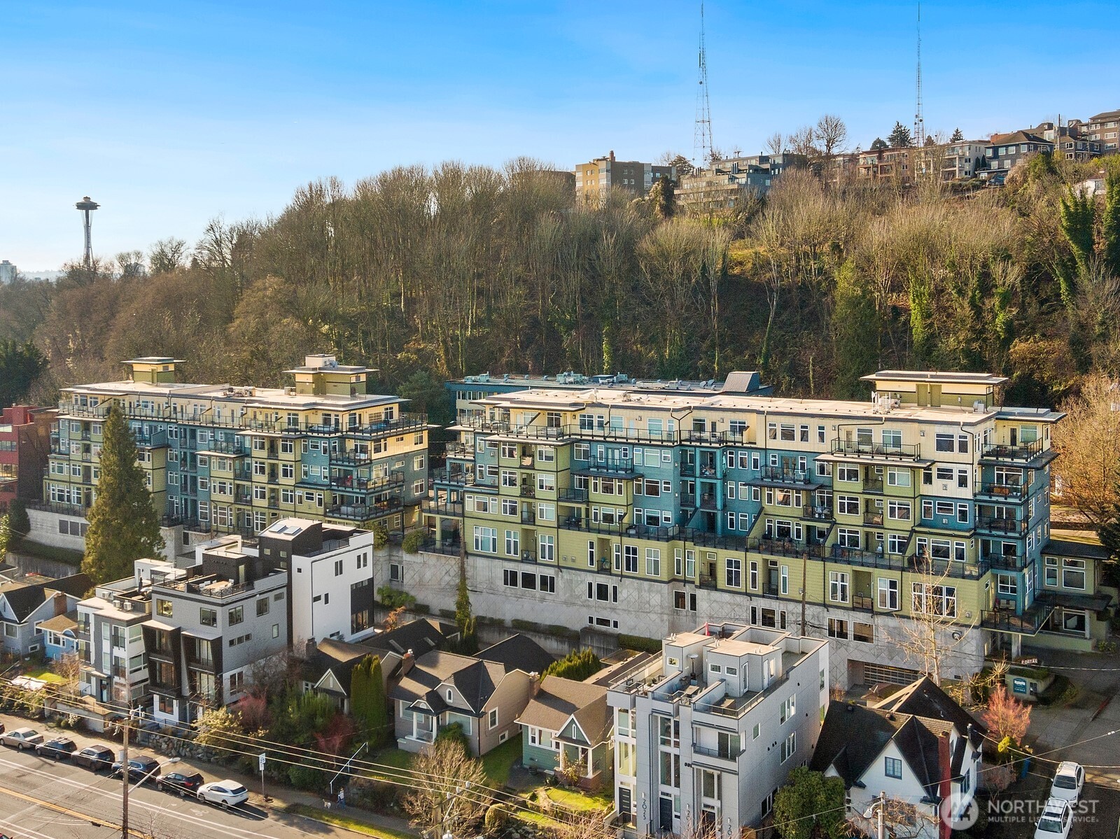 655 Crockett Street, Unit A305 Seattle, WA 98109 - Photo 22 of 23 a view of city with tall buildings