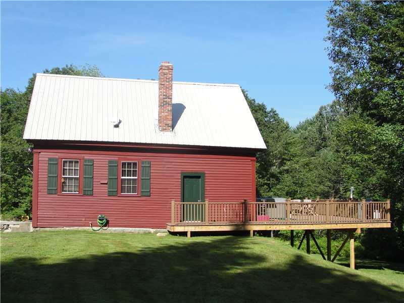 656 Waterford Road Harrison, ME 04040 - Photo 2 of 28 Exterior Back. Beautiful, large TREX...