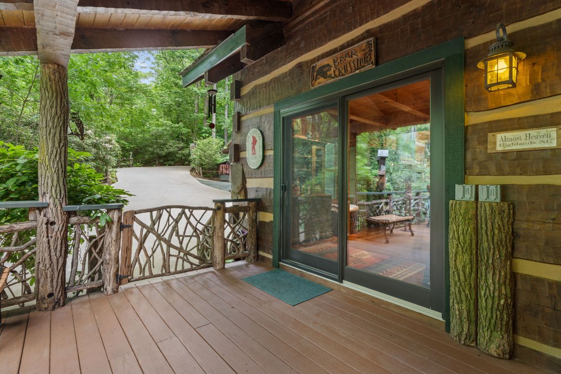 671 Walking Stick Road Highlands, NC 28741 - Photo 37 of 56 Sliding doors to deck
