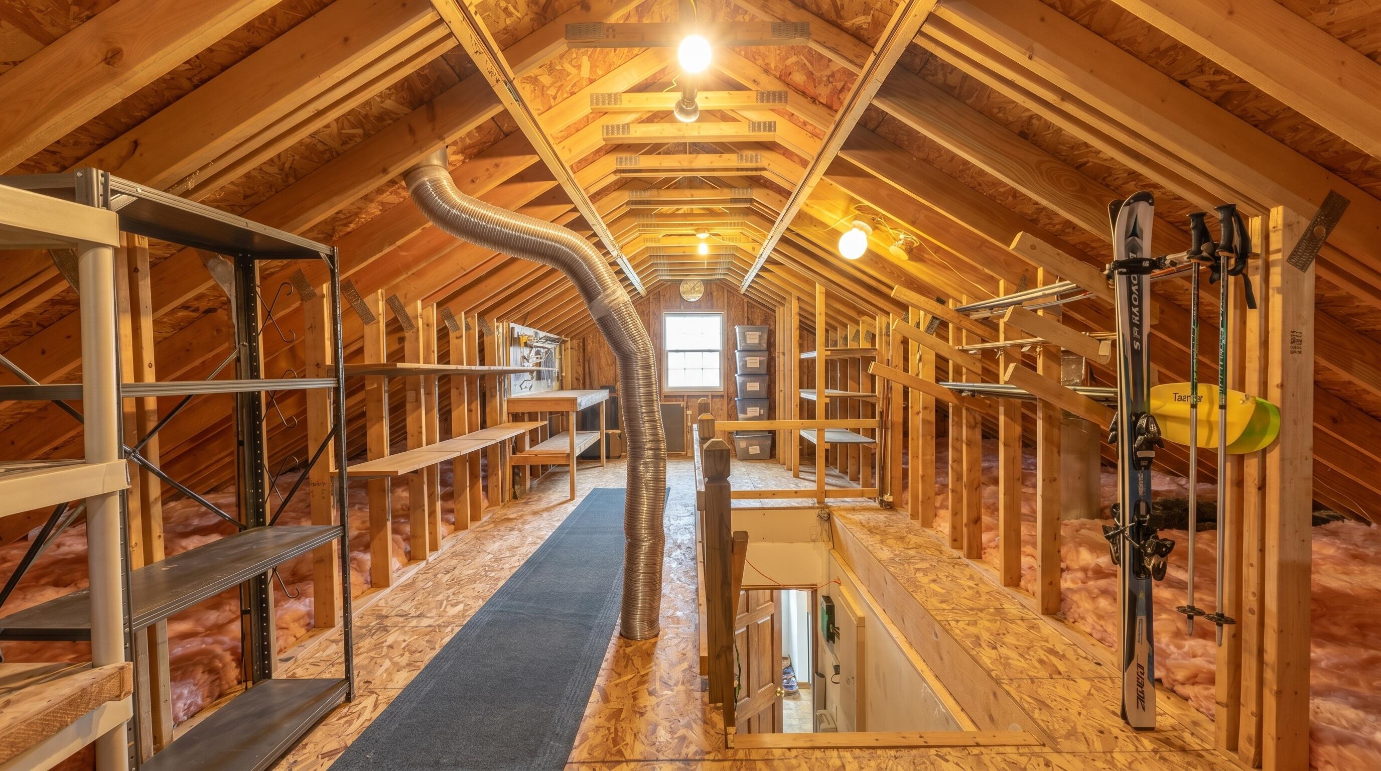 478 Mariaville Road Ellsworth, ME 04605 - Photo 53 of 55 Attic 1
