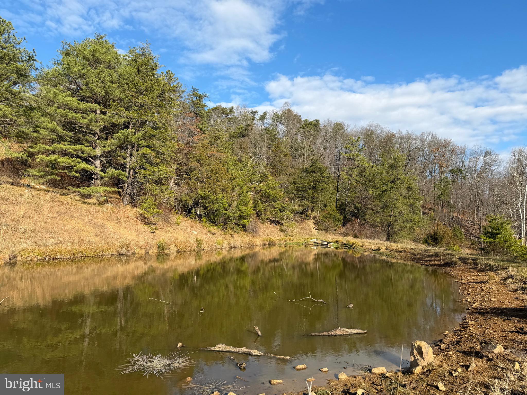 34.58 Ac Off Sperry's Run Road Rio, WV 26755 - Photo 13 of 17 a view of lake