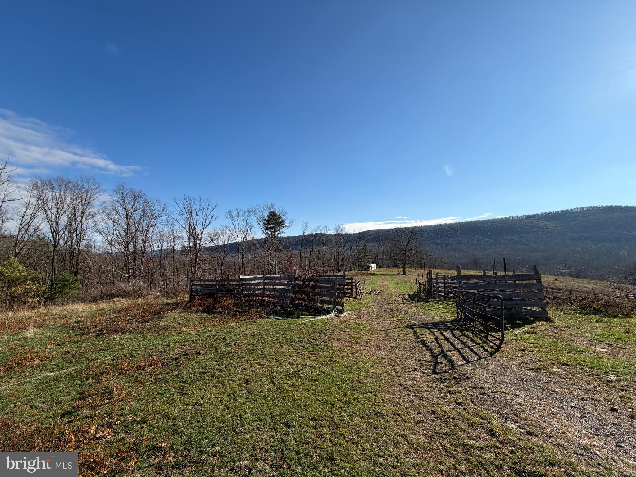 34.58 Ac Off Sperry's Run Road Rio, WV 26755 - Photo 7 of 17 a view of a yard with an outdoor space