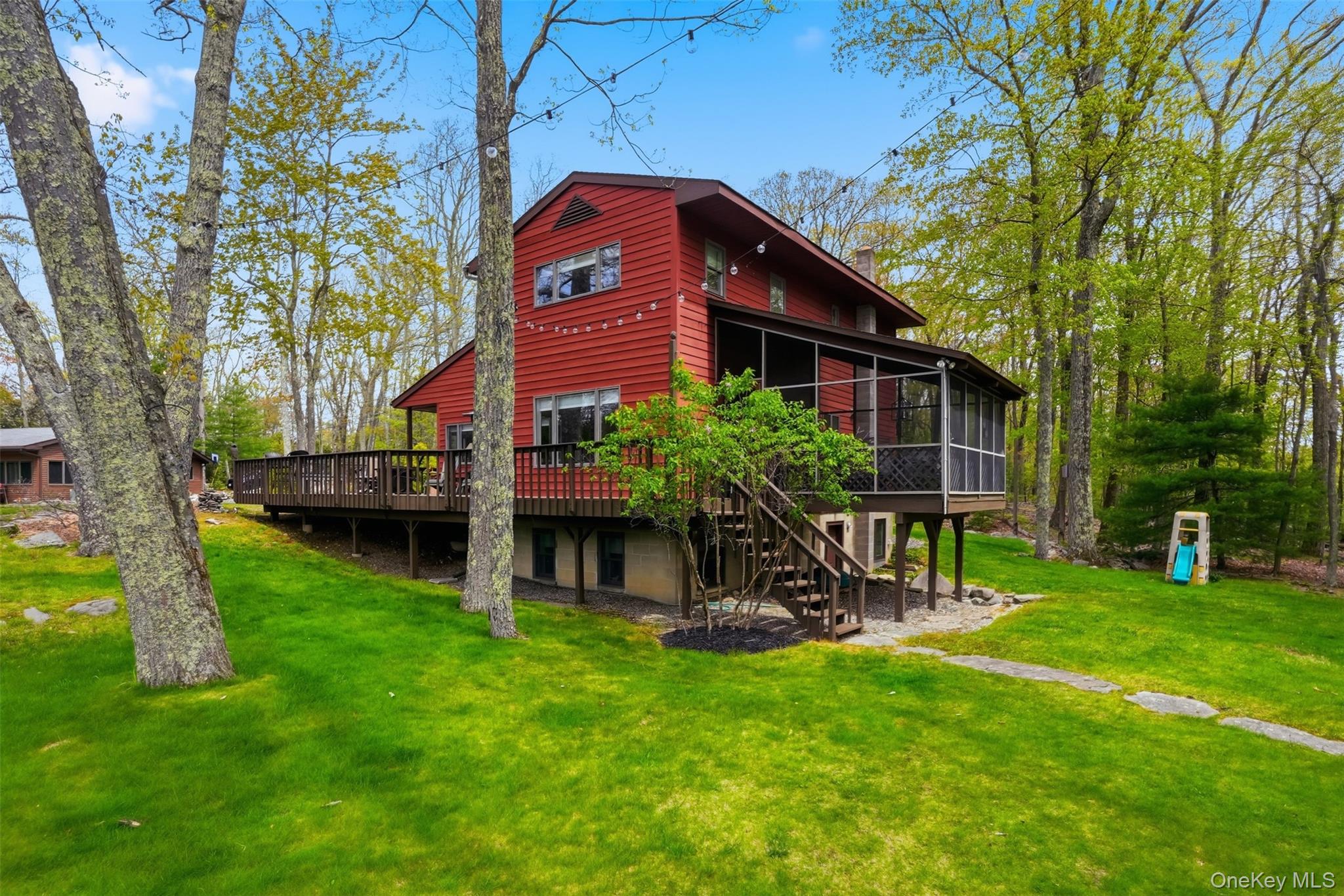 8 Division Road Wurtsboro, NY 12790 - Photo 12 of 50 Wrap around deck.