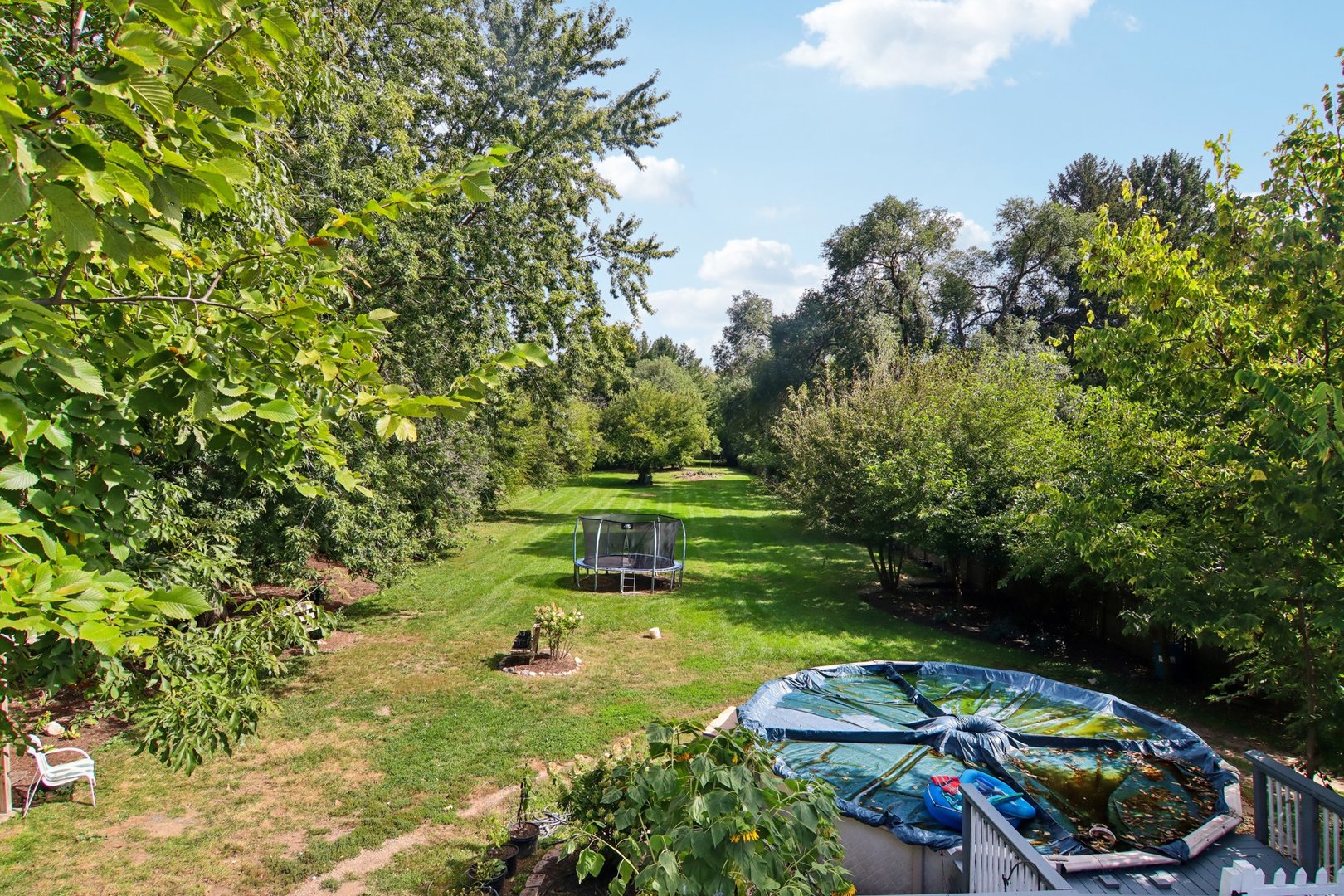 806 Spencer Street Joliet, IL 60433 - Photo 44 of 49 a view of a garden with an trees
