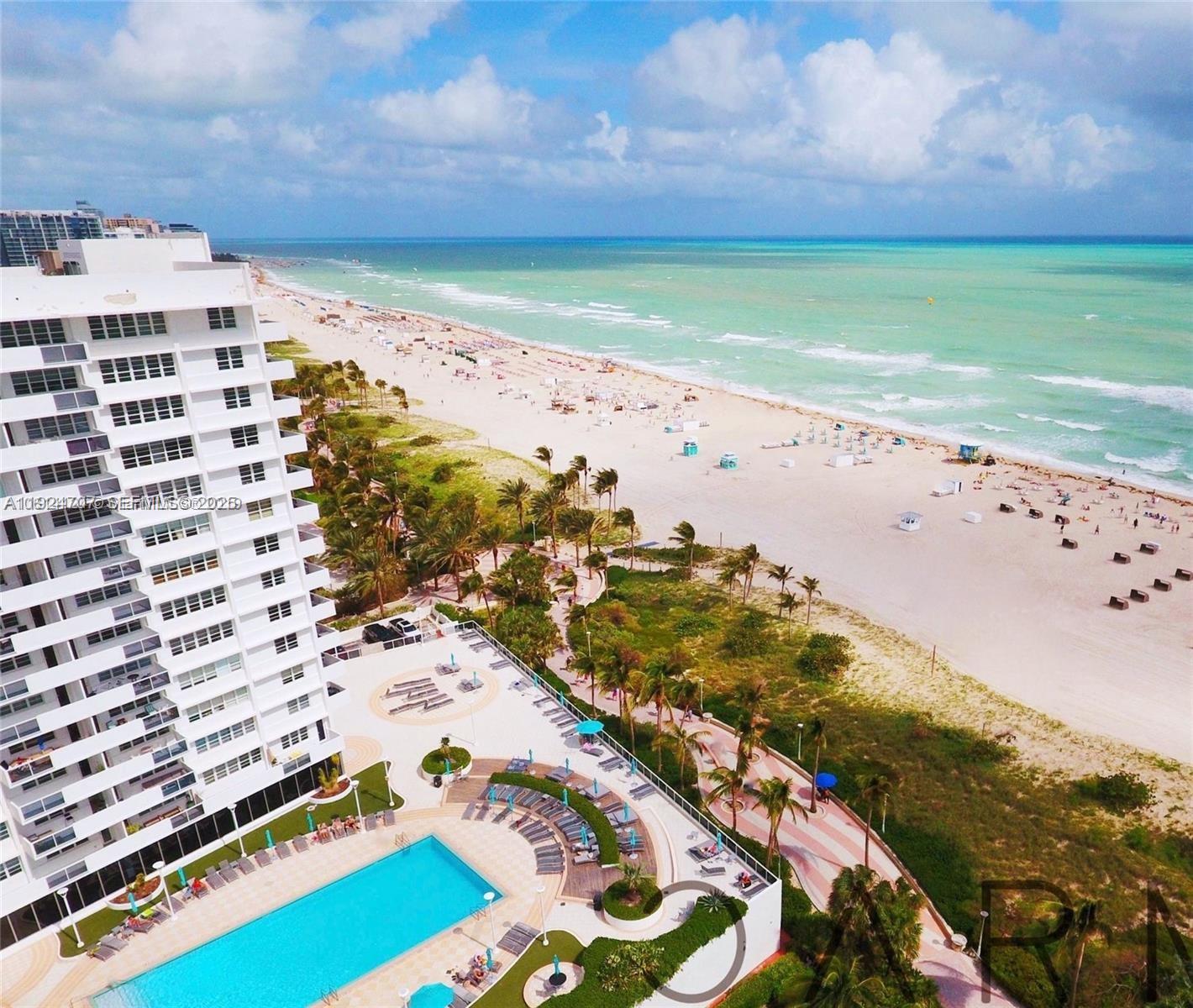 100 Lincoln Road, Unit 1216 Miami Beach, FL 33139 - Photo 6 of 7 a view of ocean view with beach