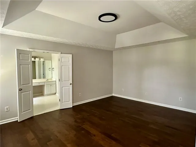 wooden floor in an empty room