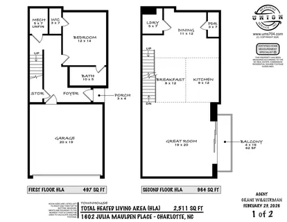 $789,000 | 1602 Julia Maulden Place, Charlotte, NC 28206
