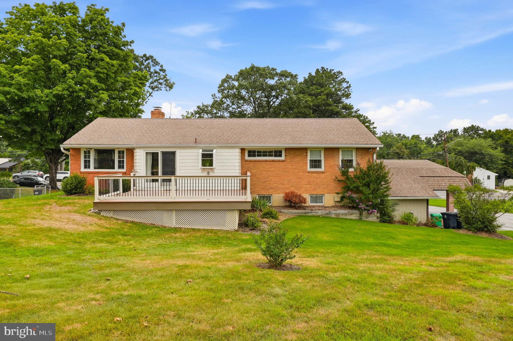 15605 Bond Mill Road Laurel, MD 20707 - Photo 33 of 36 Rear of home