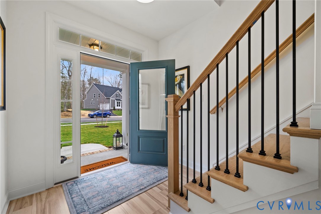 Lot 33 Tuckmar Ridge Drive Moseley, VA 23120 - Photo 5 of 21 a view of an entryway with staircase