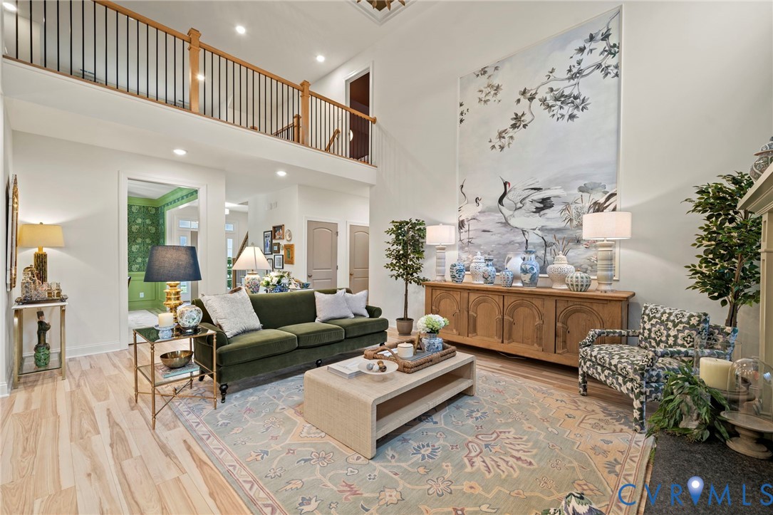 Lot 33 Tuckmar Ridge Drive Moseley, VA 23120 - Photo 7 of 21 a living room with furniture and flowers