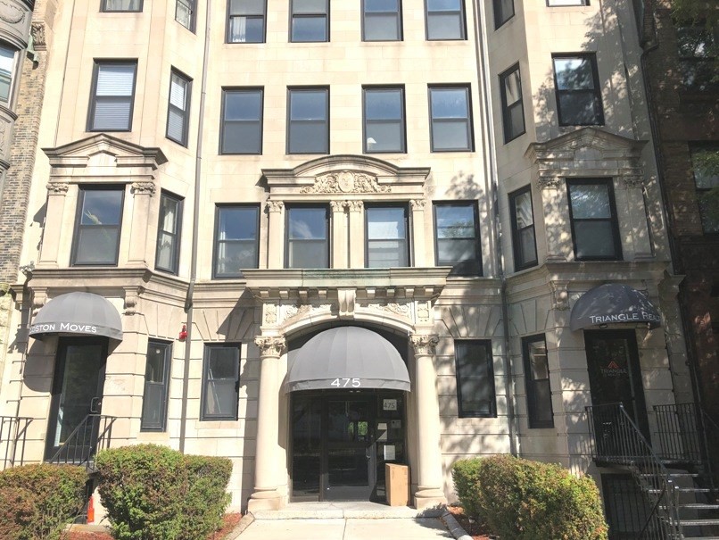 475 Commonwealth Avenue, Unit 704 Boston, MA 02215 - Photo 11 of 11 a view of a brick building with a window