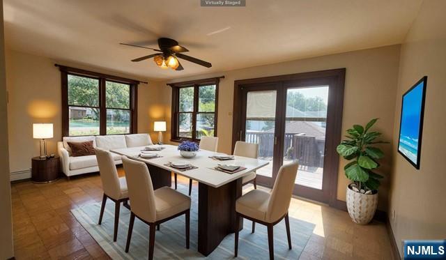 47 Hackensack Avenue Ridgefield Park, NJ 07660 - Photo 15 of 36 a view of a dining room with furniture window and wooden floor