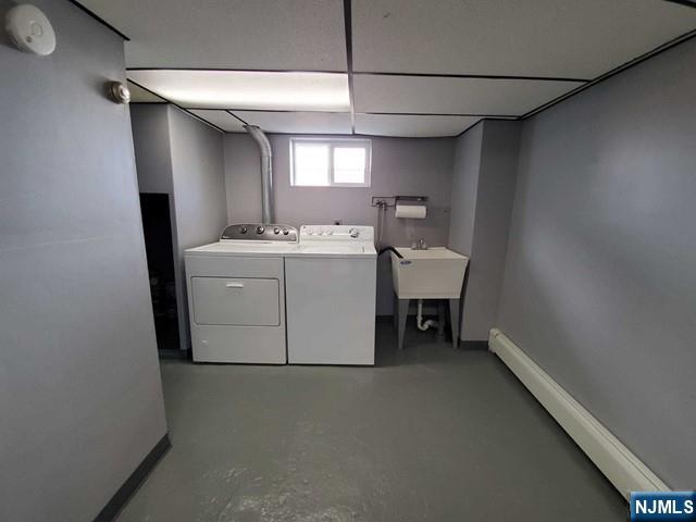 47 Hackensack Avenue Ridgefield Park, NJ 07660 - Photo 29 of 36 a utility room with dryer and washer