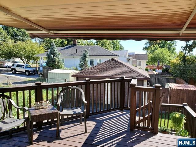 47 Hackensack Avenue Ridgefield Park, NJ 07660 - Photo 31 of 36 a view of a roof deck with wooden floor