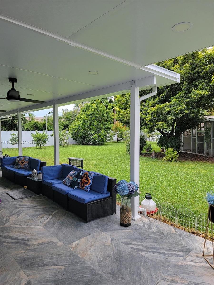 30730 Southwest 156th Avenue Homestead, FL 33033 - Photo 16 of 24 a view of outdoor space yard and patio