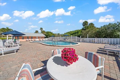 a view of outdoor seating