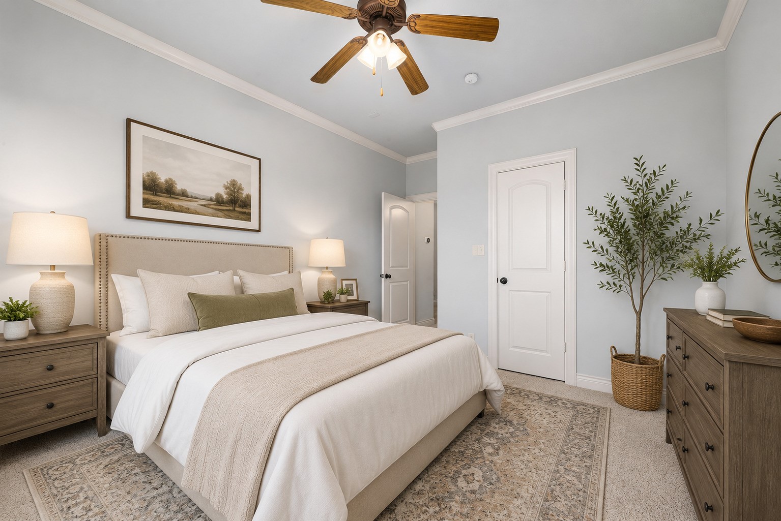 6006 Valhalla Drive Spring, TX 77379 - Photo 27 of 44 Virtual Staging - Secondary Bedroom