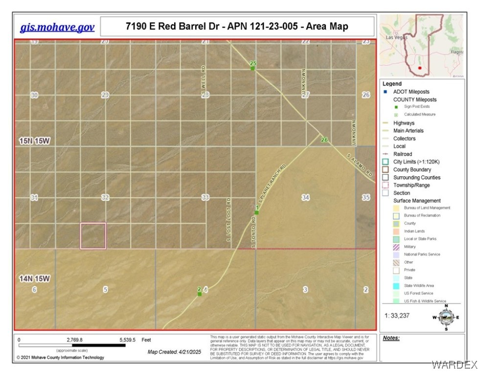 7190 East Red Barrel Road Yucca, AZ 86438 - Photo 64 of 65 Other