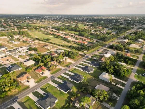 a view of swimming pool from a balcony