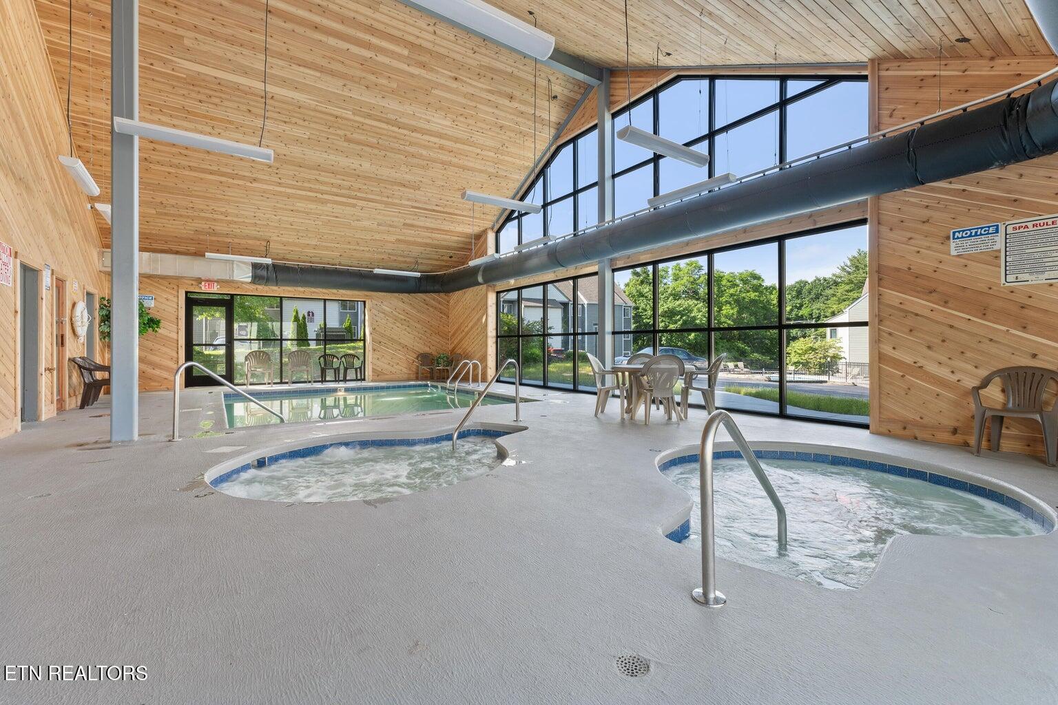 1260 Ski View Drive, Unit 7102 Gatlinburg, TN 37738 - Photo 24 of 35 Indoor Hot Tub 1