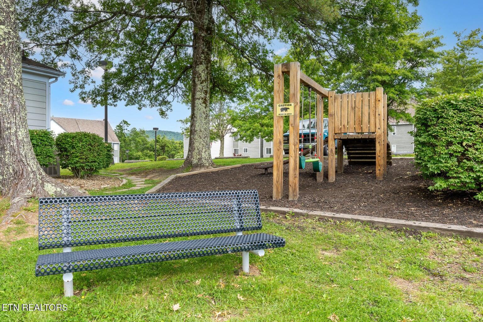 1260 Ski View Drive, Unit 7102 Gatlinburg, TN 37738 - Photo 29 of 35 Bench at Playground