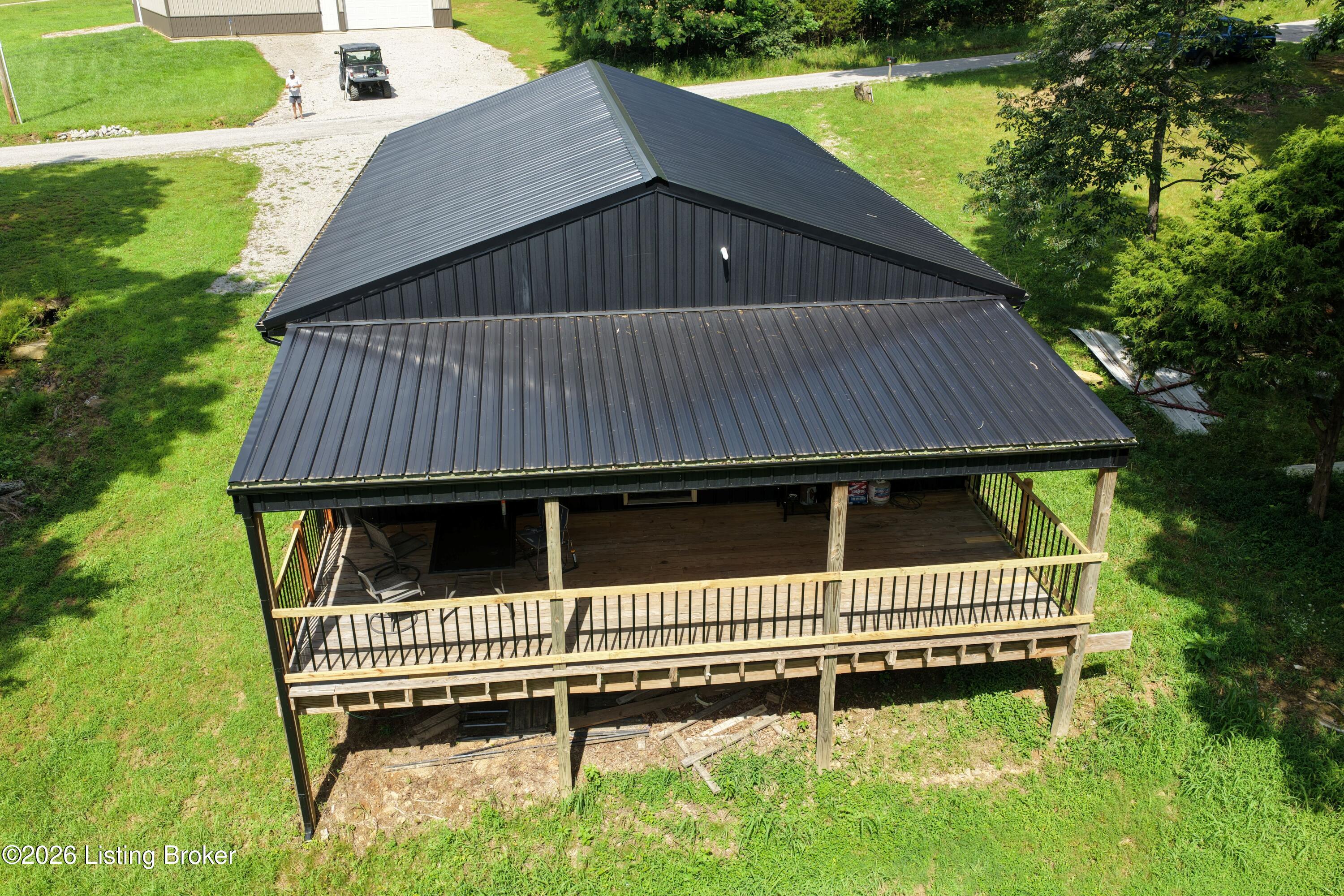 415 Indian Ridge Road Falls Of Rough, KY 40119 - Photo 24 of 29 rear deck