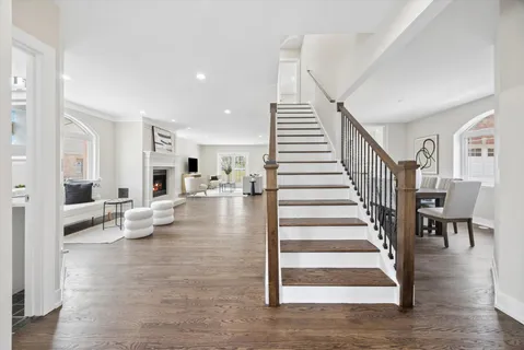 a view of entryway and hall