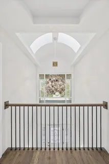 a view of a large window