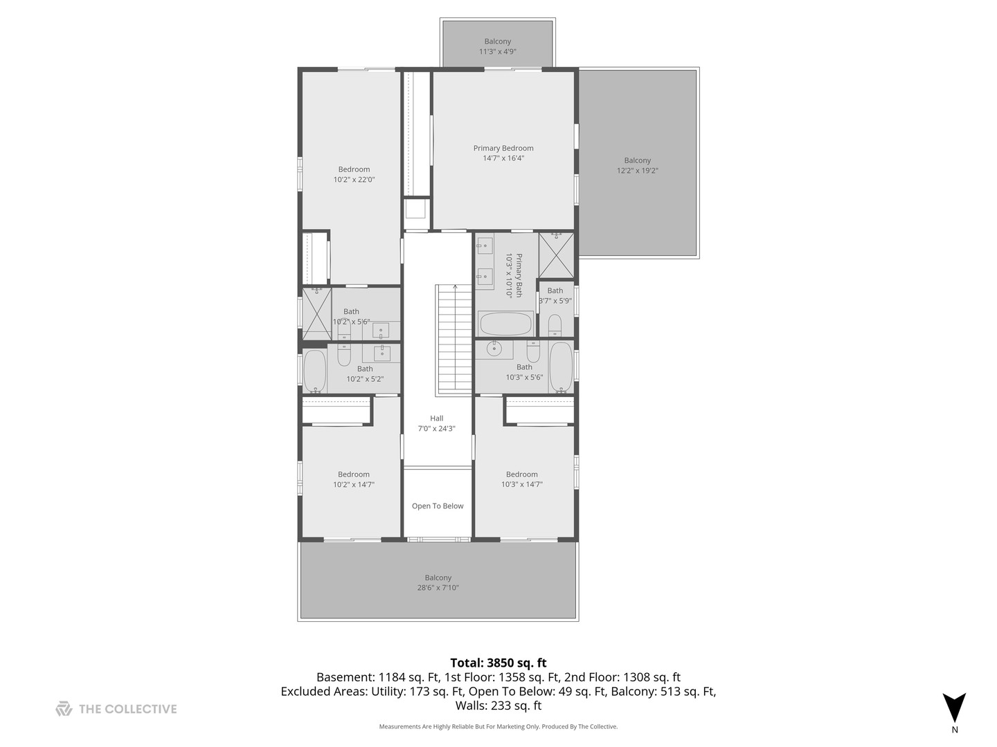 9807 West 57th Street Countryside, IL 60525 - Photo 46 of 48 a picture of a floor plan