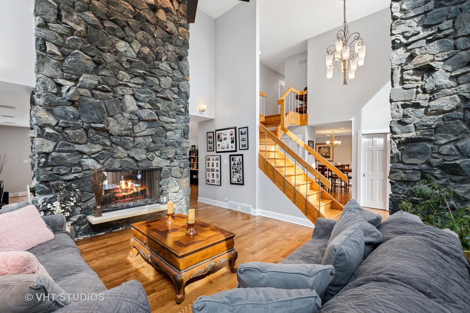 2079 Old Briar Road Highland Park, IL 60035 - Photo 11 of 20 a living room with furniture and a fireplace