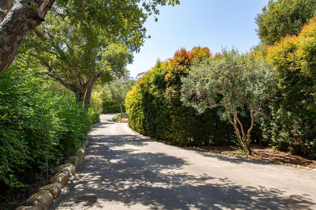 857 Picacho Lane Santa Barbara, CA 93108 - Photo 2 of 46 a view of a pathway both side of house