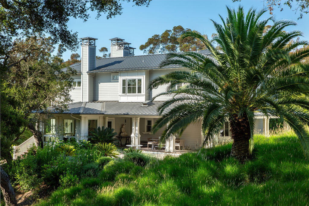 857 Picacho Lane Santa Barbara, CA 93108 - Photo 36 of 46 a front view of a house with a yard