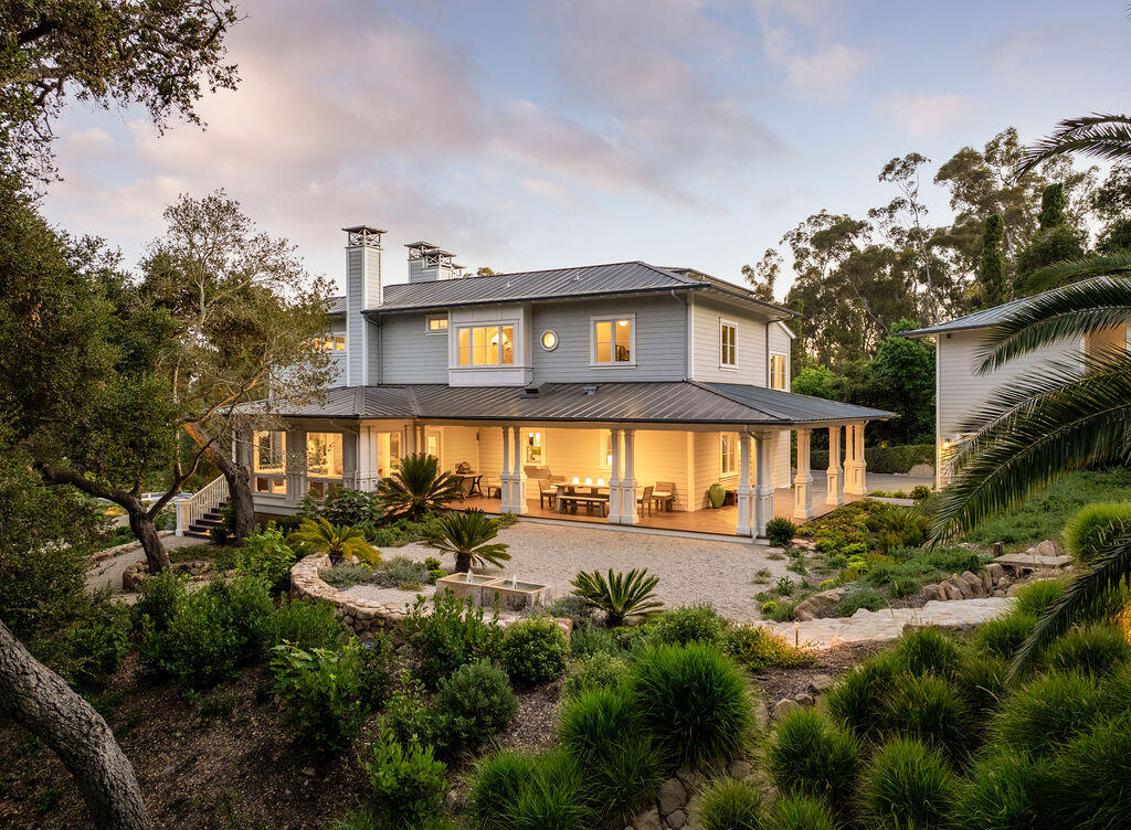 857 Picacho Lane Santa Barbara, CA 93108 - Photo 4 of 46 a view of a house with a small yard and plants