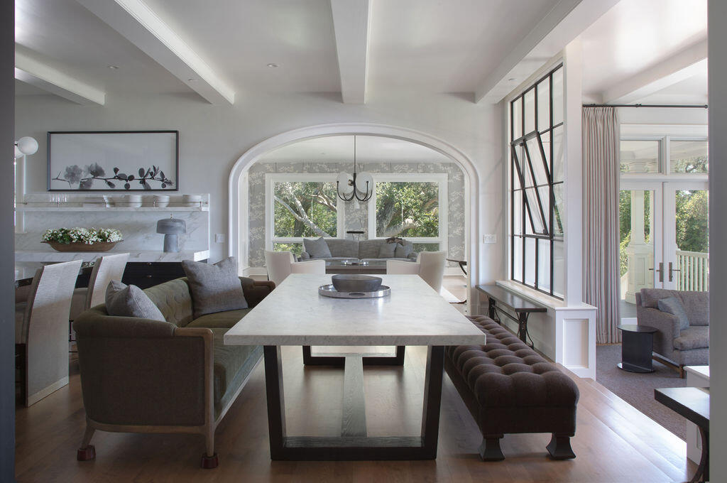 857 Picacho Lane Santa Barbara, CA 93108 - Photo 10 of 46 a living room with furniture and a large window