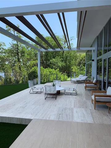a view of outdoor space and deck
