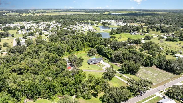a view of a city with an ocean