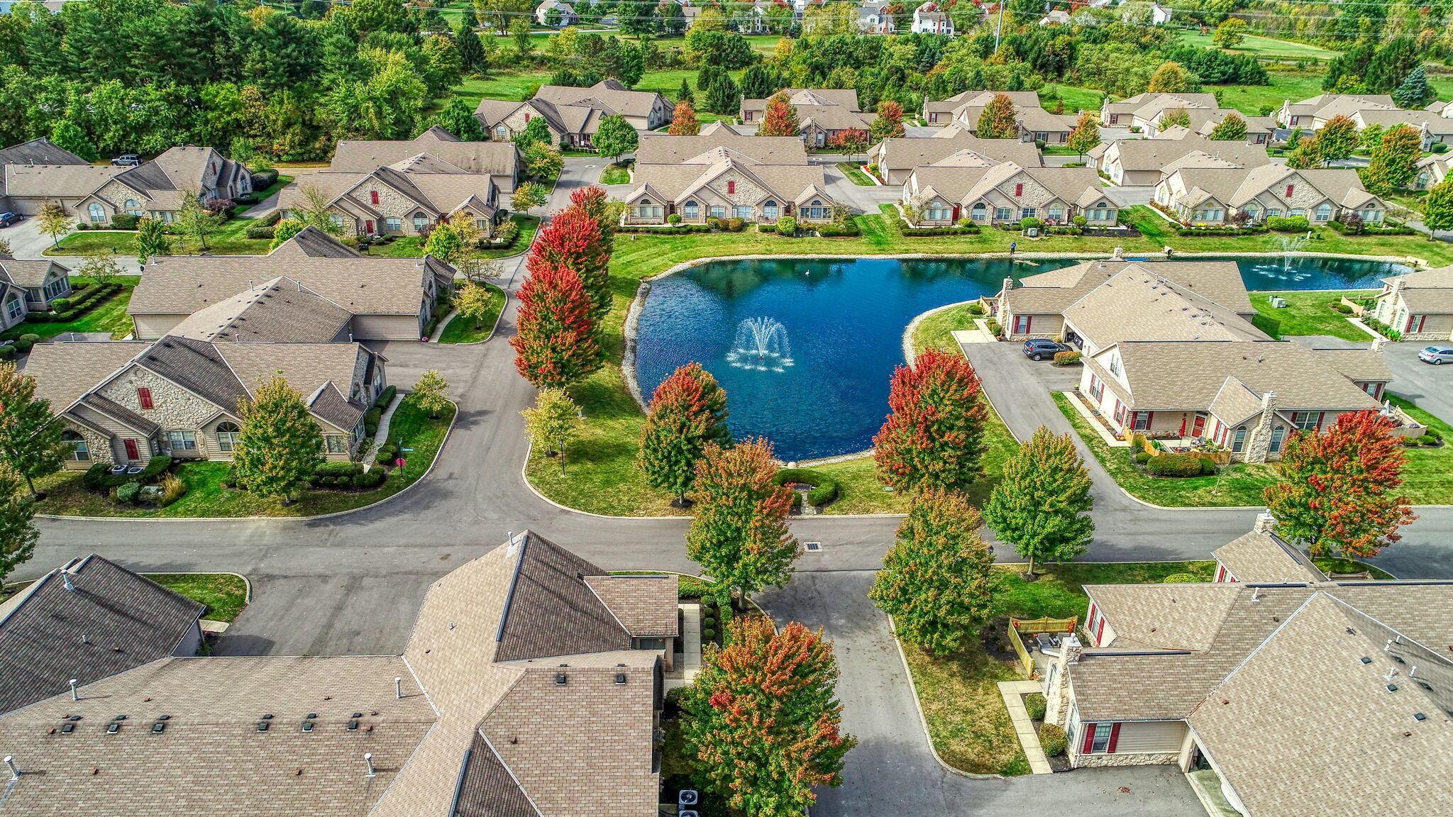 3732 Stoneway Point Powell, OH 43065 - Photo 41 of 43 Aerial