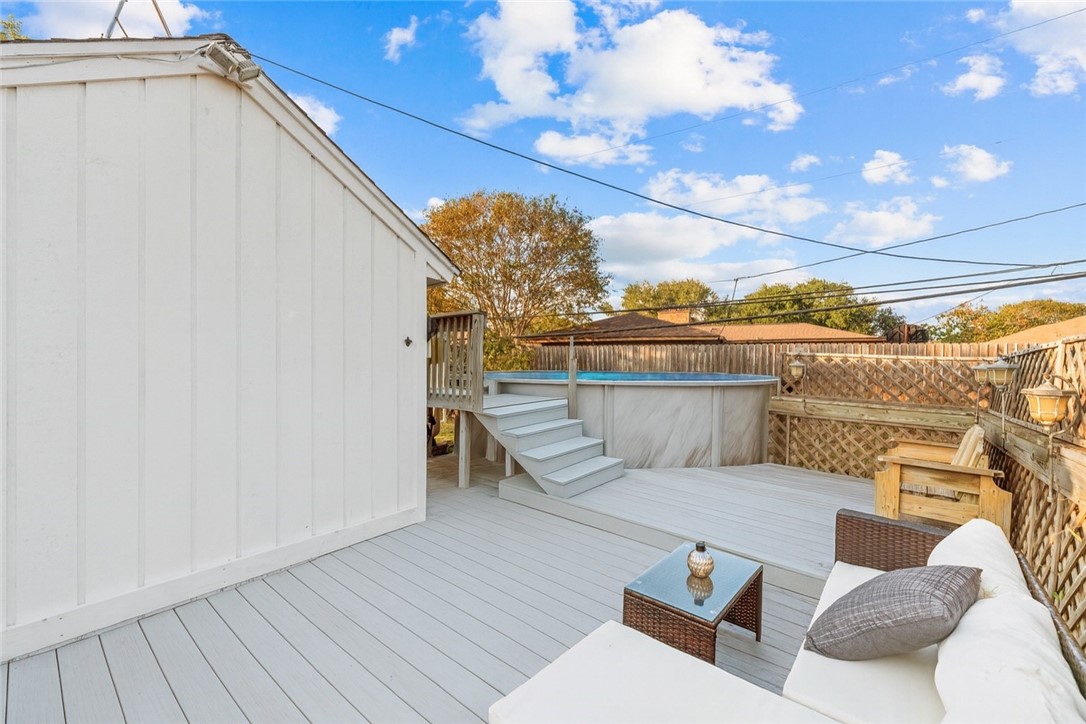 225 Pecos Drive Portland, TX 78374 - Photo 15 of 17 a view of a terrace with sky view