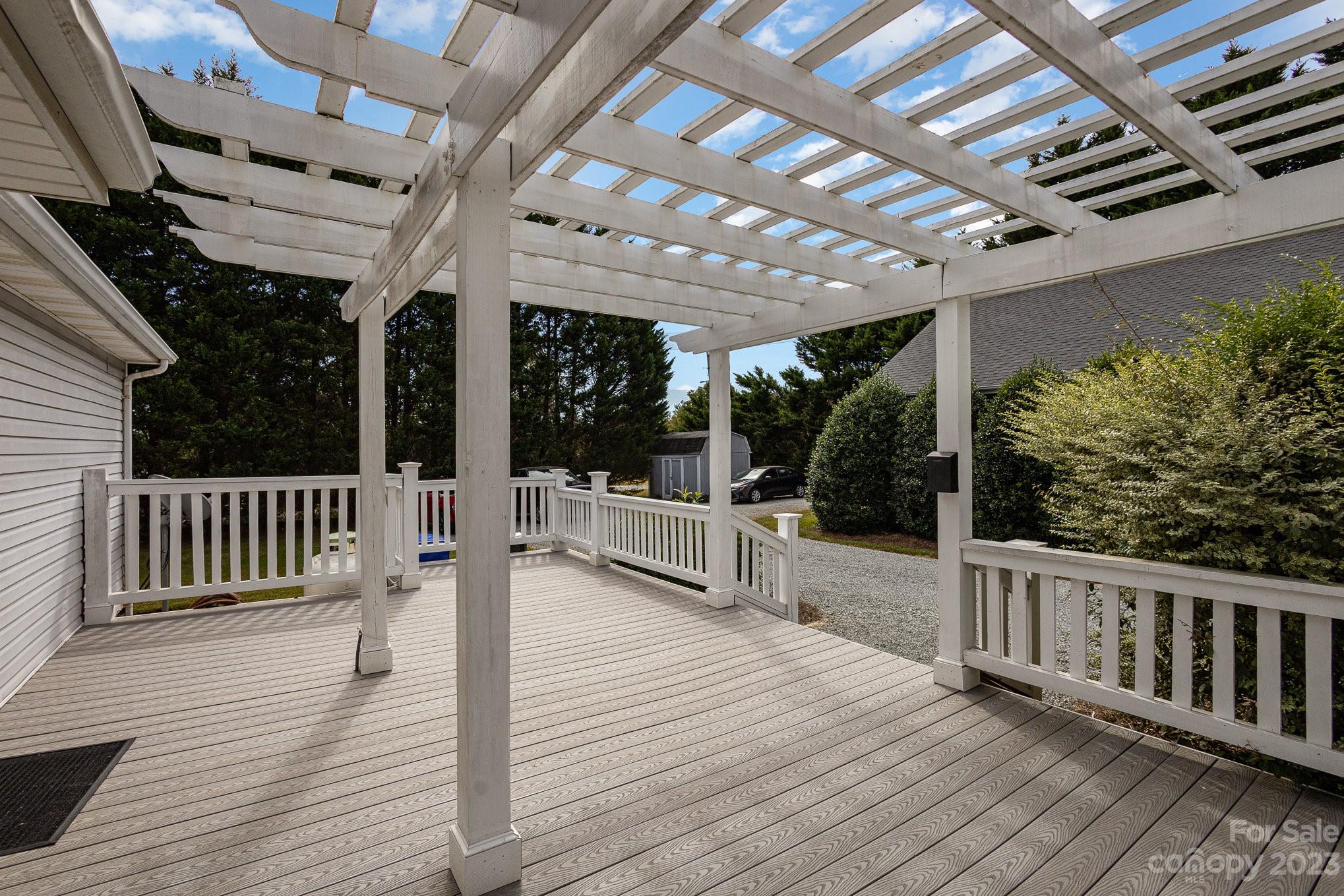 15531 Stumptown Road Huntersville, NC 28078 - Photo 6 of 35 a view of a porch with wooden floor